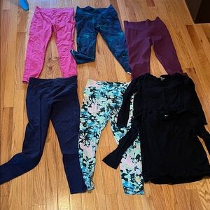 Girls 10/12 activewear bundle